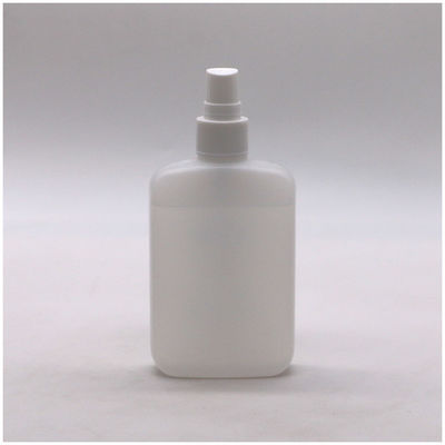 120 ml HDPE Flat Square Cosmetic Flask met aangepaste kleur en Spiral Flip-Over Deksel