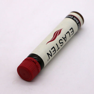 20ML/20CC Slim glad Amber Plastic orale vloeistofffles met manipulatiebestendige dop Voor in vloeistofgeneeskunde