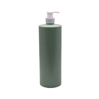 Schermdruk 1000mL HDPE aangepaste kleurlotionfles voor pomp/sprayer douchegel