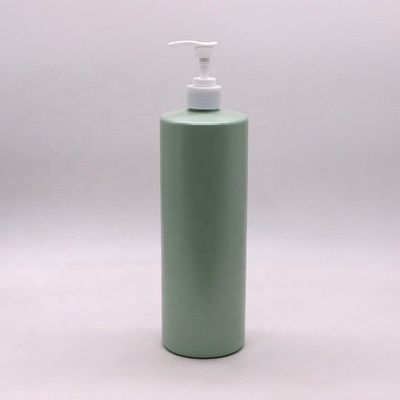 Schermdruk 1000mL HDPE aangepaste kleurlotionfles voor pomp/sprayer douchegel