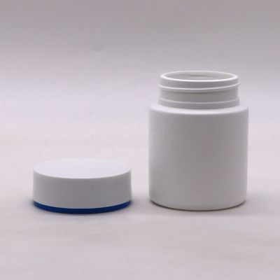 100 ml HDPE Plastic Medicine Flask Rechte ronde pot voor capsule tablettenhouder