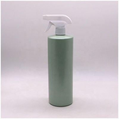 Schermdruk 1000mL HDPE aangepaste kleurlotionfles voor pomp/sprayer douchegel