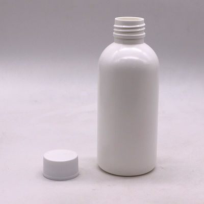 Op maat gemaakte etiketten 200 ml HDPE lege orale vloeistoffffles voor siroop en mondwater