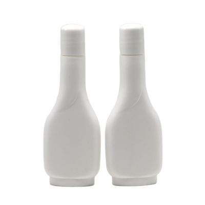 100 ml HDPE Flat Liquid Flask voor Gynecologische Lotion Versatile Multifunctionele