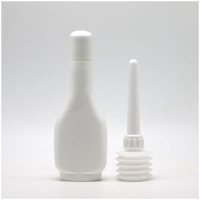 100 ml HDPE Flat Liquid Flask voor Gynecologische Lotion Versatile Multifunctionele