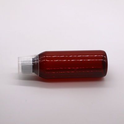 200cc Ovale Amber Recept Apotheek Flessen PET Vloeibare Geneesmiddelen voor Apotheekopslag