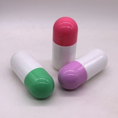 250 ml/8 oz PET helder capsulevormige voedselkwaliteit plastic fles met schroefdop en warmteverzegeling