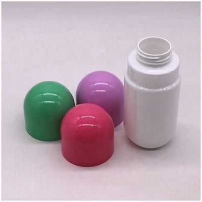 250 ml/8 oz PET helder capsulevormige voedselkwaliteit plastic fles met schroefdop en warmteverzegeling