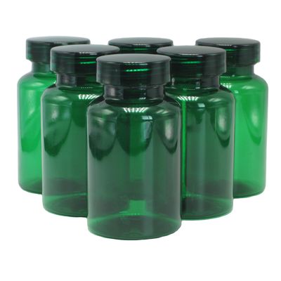 250 ml lege witte PET plastic mondwaterfles met lange nek en klantlogo