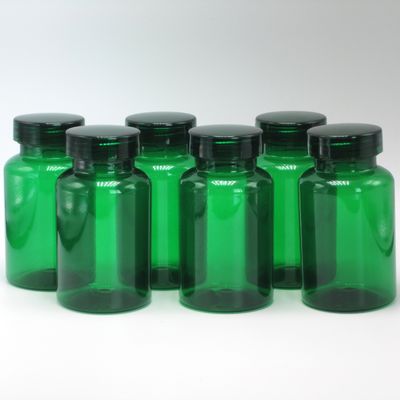 250 ml lege witte PET plastic mondwaterfles met lange nek en klantlogo