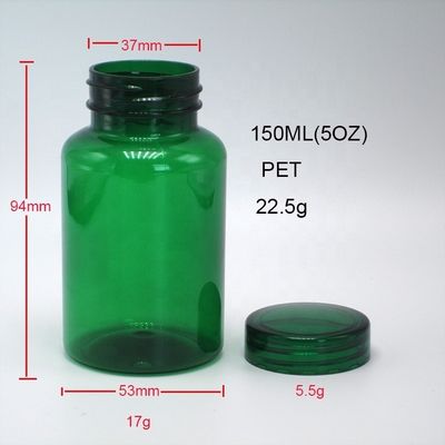 250 ml lege witte PET plastic mondwaterfles met lange nek en klantlogo