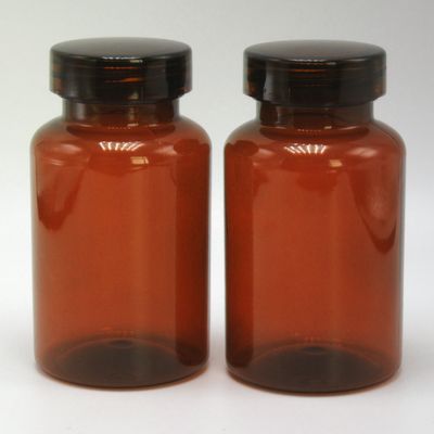 250 ml lege witte PET plastic mondwaterfles met lange nek en klantlogo
