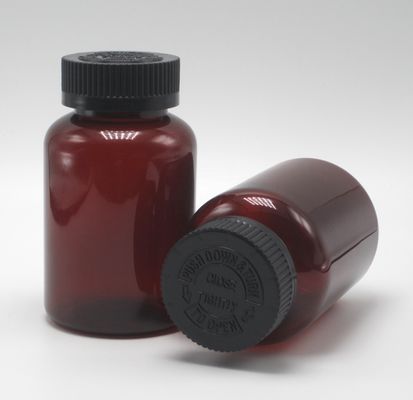 250 ml lege witte PET plastic mondwaterfles met lange nek en klantlogo