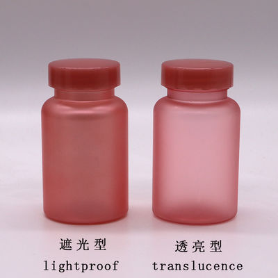 150CC PET Matte/Frosted Green Plastic Flask met kinderbeschermende dop en etiketter