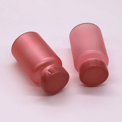 150CC PET Matte/Frosted Green Plastic Flask met kinderbeschermende dop en etiketter
