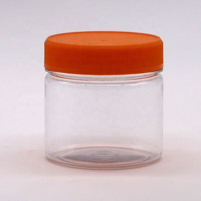 Gemakkelijke PET-plasticcontainers met grote monden voor het opslaan van slijm en schoonheidsproducten