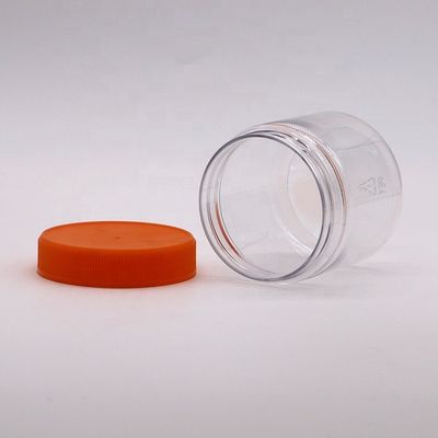 Gemakkelijke PET-plasticcontainers met grote monden voor het opslaan van slijm en schoonheidsproducten