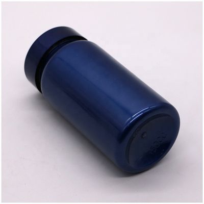 150 ml PET-goudgeplatte schroefkap Plastic Supplement Container Fles voor promotie