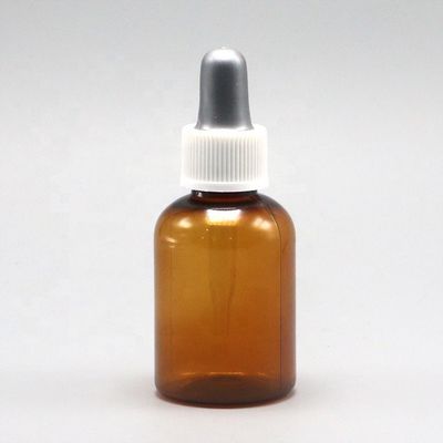 15 ml Ronde vorm PET Plastic Dropper Flasje met buis Medische kwaliteit Op maat gemaakte Dropper Cap