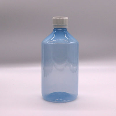 Vloeibare geneesmiddelen 1000 ml donkerbruine doorzichtige PET-plasticfles met knoopbestendige dop