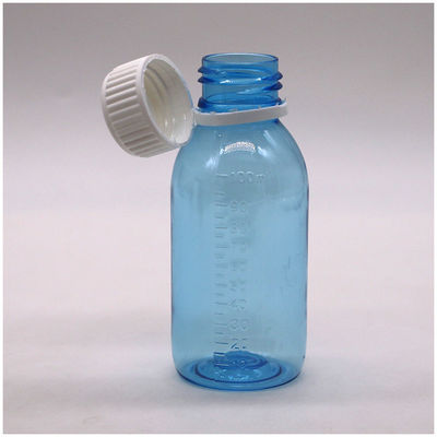 100 ml ronde esdoornhoest siroop vloeibare fles met schroefdeksel en warmteverzegeling