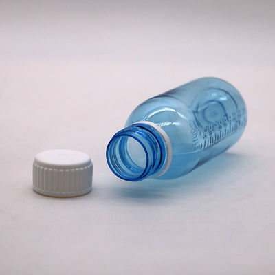 100 ml ronde esdoornhoest siroop vloeibare fles met schroefdeksel en warmteverzegeling
