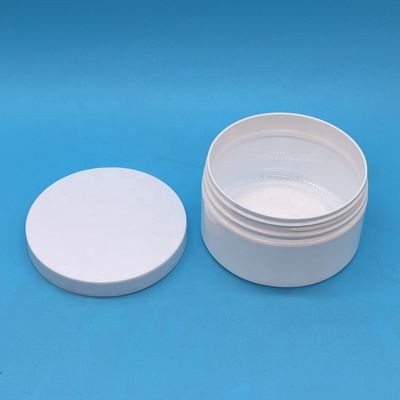 Plastic Cap Material 8oz Custom Plastic Jar Ronde vorm Breed mond bevat met deksels