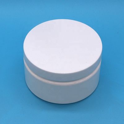 Plastic Cap Material 8oz Custom Plastic Jar Ronde vorm Breed mond bevat met deksels