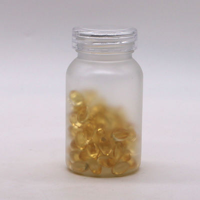 Aluminium kap 100/120/150 ml PET-plastic jar met brede mond voor pil-capsule geneeskunde