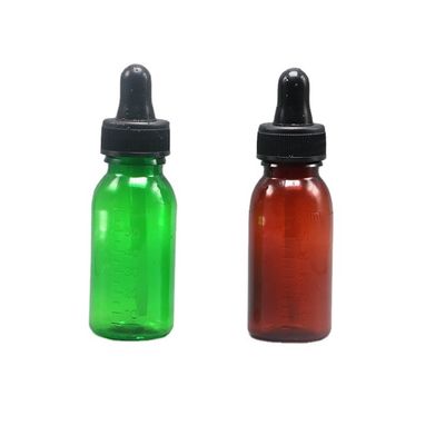 Medisch reagens 60 ml PET-plastic essentiële oliefles met steriele vormgeving en aangepast logo