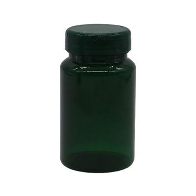 150 ml PET capsule tablet tablet lekvrije fles met flip top cap op maat en afbreekbaar