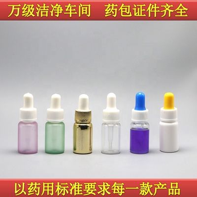 PET-druppelfles van kunststof van geneesmiddelenkwaliteit met buiscapaciteit 10 ml/15 ml/20 ml/25 ml/30 ml