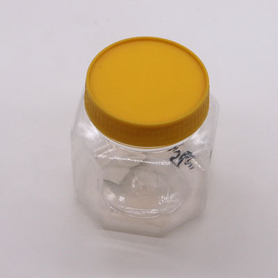 200 ml PET Octogon Food Jar voor noten Kernels Aanpasbare kleur Plastic Flask