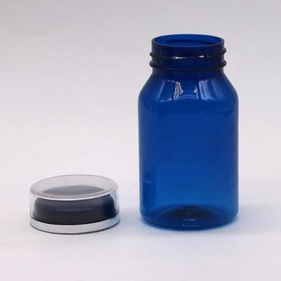 4OZ 120ML PET-medicijnflessen voor voedingsmiddelen Gezondheid Voedingssupplement Capsule Pill Tablet