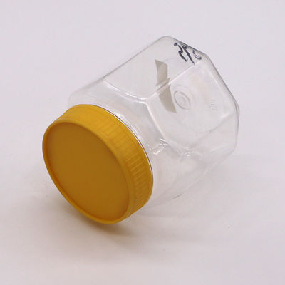 200 ml PET Octogon Food Jar voor noten Kernels Aanpasbare kleur Plastic Flask