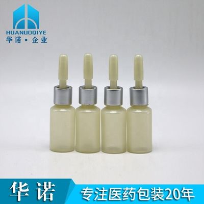 Basismateriaal PET 8 ml druppelfles met op maat gemaakte druppelkap en bevroren afwerking