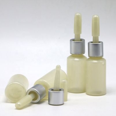 Basismateriaal PET 8 ml druppelfles met op maat gemaakte druppelkap en bevroren afwerking