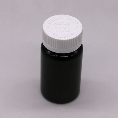 2OZ/60ml/CC Blauwe plastic capsulefles met schroefdop PET materiaal 32mm nekgrootte