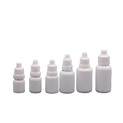 10 ml LDPE plastic oogdruppelfles met aangepaste kleuren en knoeibeveiligde dop