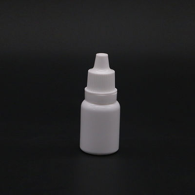10 ml LDPE plastic oogdruppelfles met aangepaste kleuren en knoeibeveiligde dop