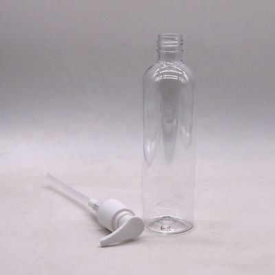 250 ml PET-plastic vloeibare flessen met gewoon deksel/pompspray PET kraagmateriaal