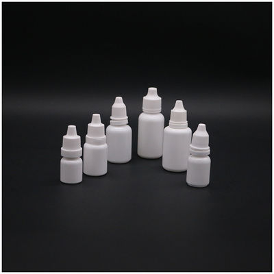 10 ml LDPE plastic oogdruppelfles met aangepaste kleuren en knoeibeveiligde dop