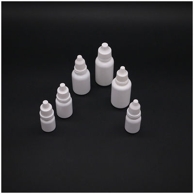 10 ml LDPE plastic oogdruppelfles met aangepaste kleuren en knoeibeveiligde dop