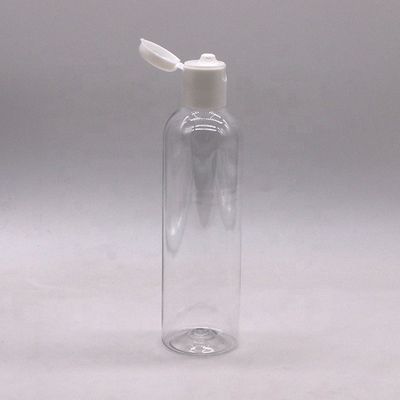 250 ml PET-plastic vloeibare flessen met gewoon deksel/pompspray PET kraagmateriaal