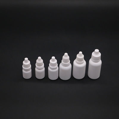 10 ml LDPE plastic oogdruppelfles met aangepaste kleuren en knoeibeveiligde dop
