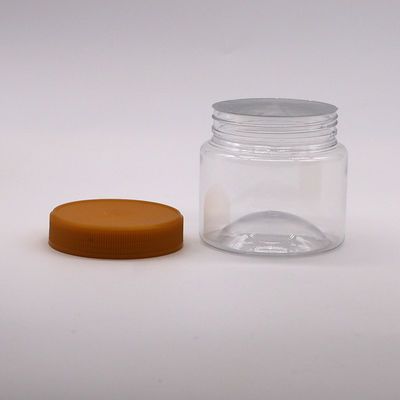 Voedselopslag 5oz 150cc PET Plastic Mason Jar met PP Schroef Kap Afdichting Type