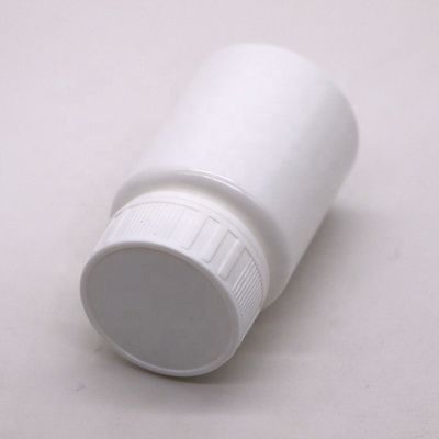 40 ml ronde HDPE plastic fles met schroefdeksel en op maat gemaakte etiketten