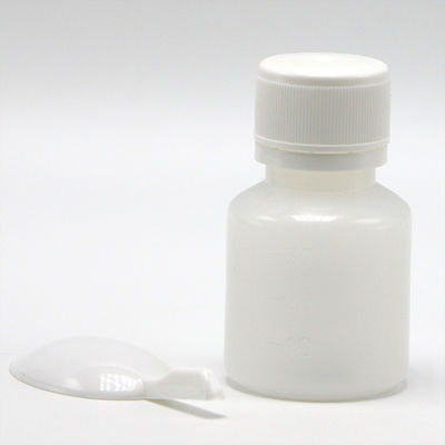 PE-transparante plastic fles voor het meten van vloeibare geneesmiddelen 30 ml capaciteit en lepel