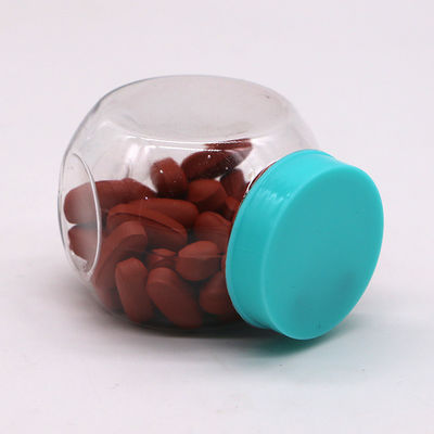 70ml/CC PET ronde plastic fles ideaal voor snoepjes en PET voedselopslag