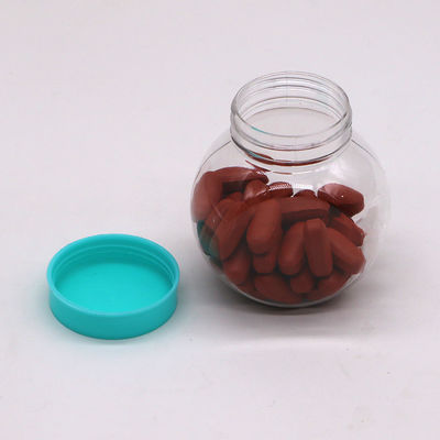 70ml/CC PET ronde plastic fles ideaal voor snoepjes en PET voedselopslag